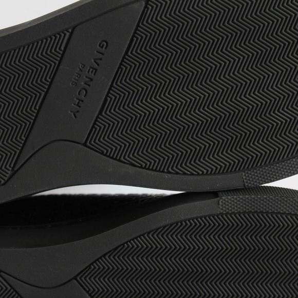 Givenchy Women's Urban Street Allover Logo Monogram Black Patent Leather Sneaker - Picture 15 of 16